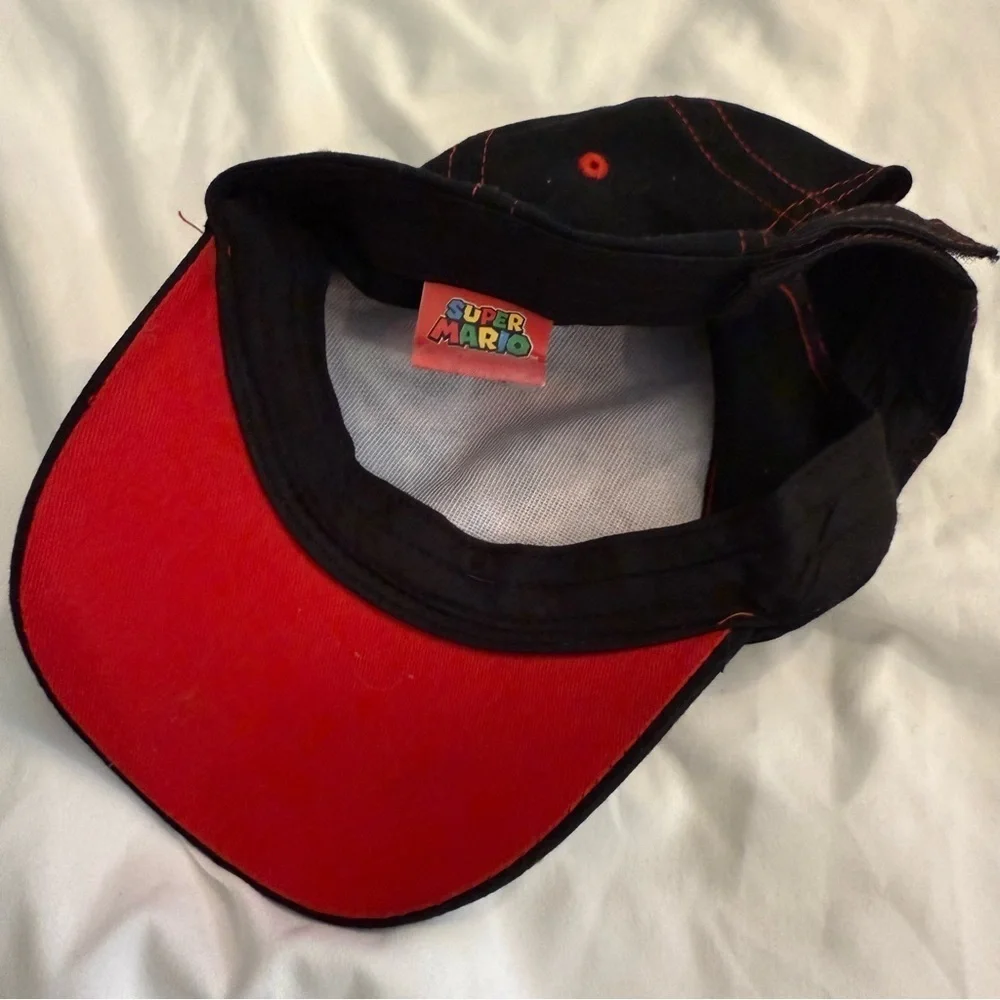 Like New Nintendo Super Mario Bros. Adjustable Snap-back Hat